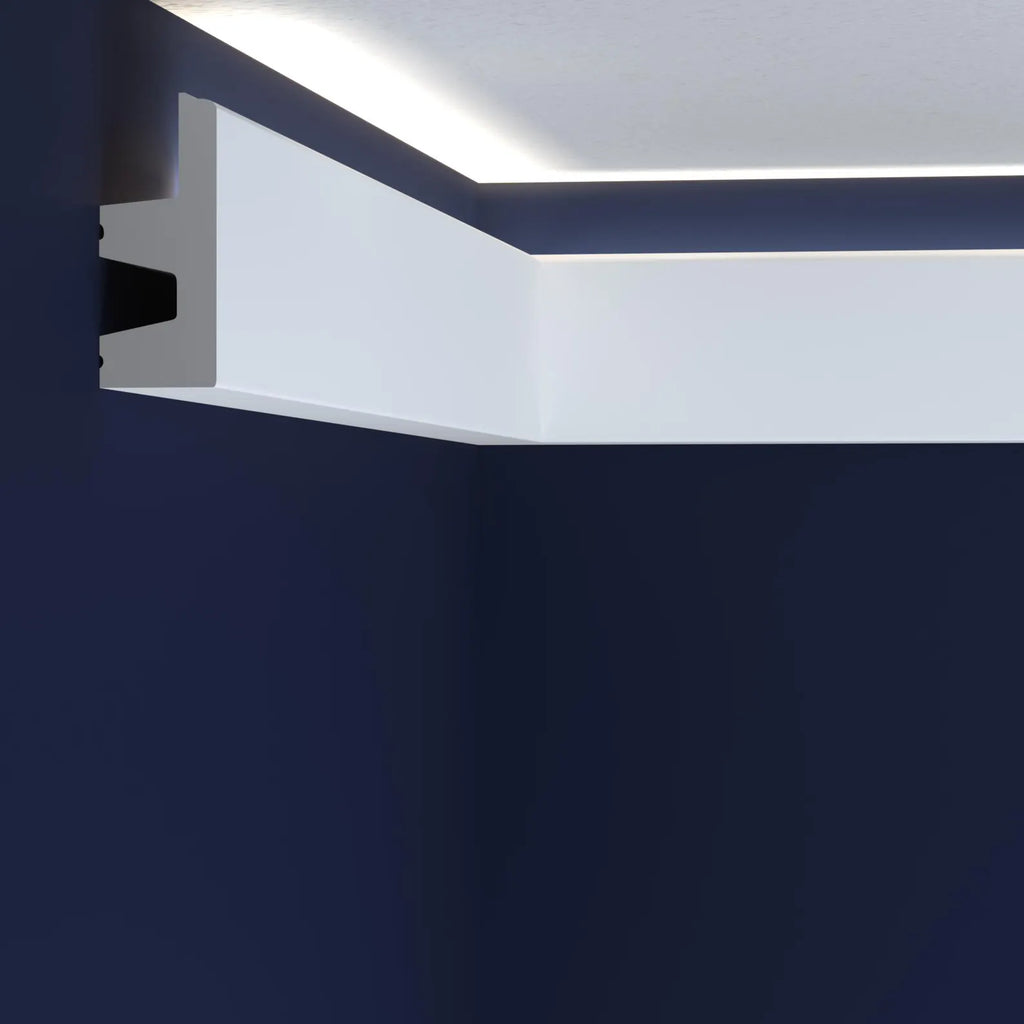 crown moilding with led light for ceiling