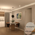 crown moulding with led light ceiling