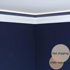 LED Crown Moulding Rome Timeless White Polymer 240 cm