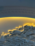 LED Ceiling Ring Plaster Athens Luxe Customizable