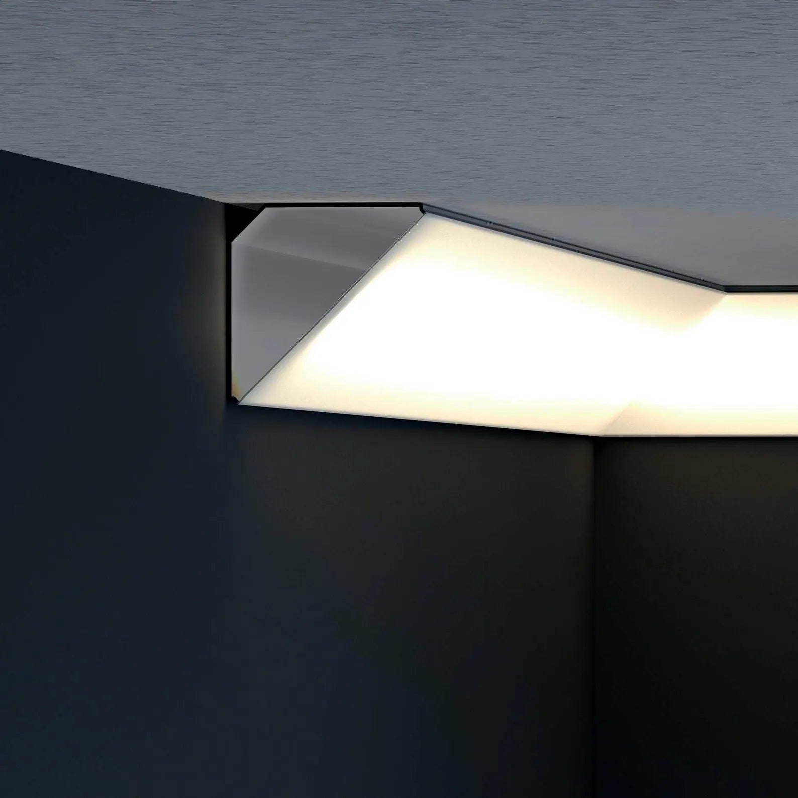 Led Wall Moulding Vienna Frame Aluminum 2 meters