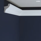 crown moulding with led light ceiling