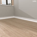 LED Baseboard New York Metro White Polymer 240 cm